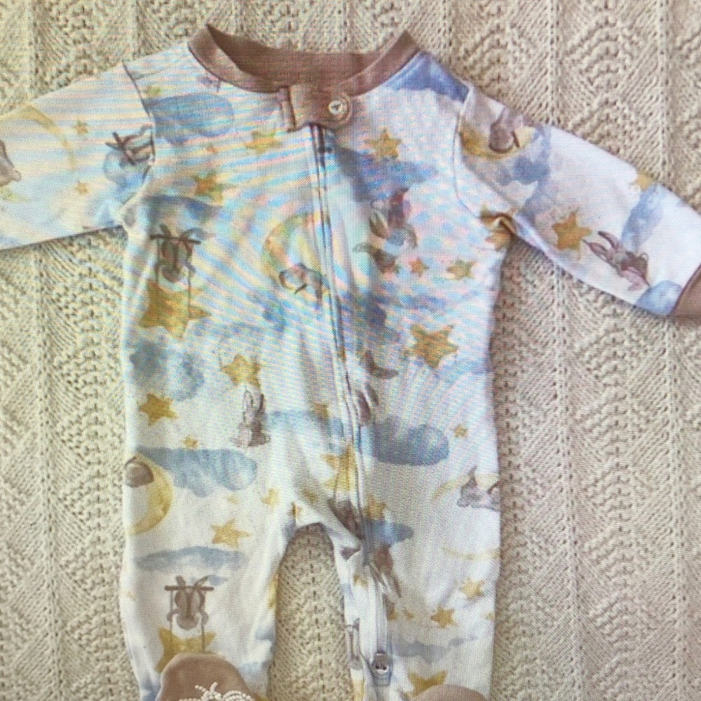 Adorable Starry Night Baby One Piece